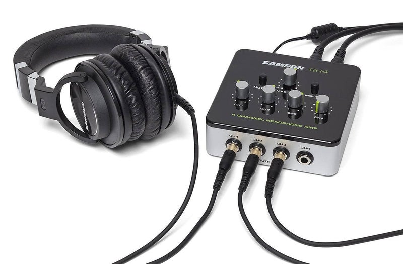 Samson QH4 4-Channel Headphone Amplifier (Restock) - Image 3